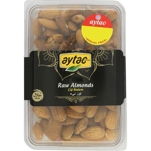 Aytac Dry Raw Almond (70G) - Aytac Foods