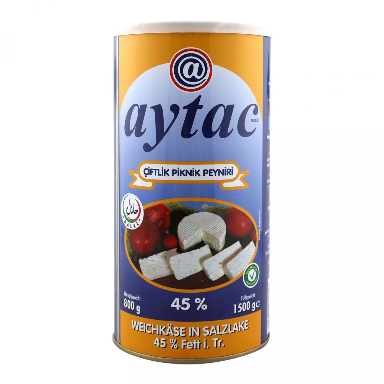 Aytac Feta Cheese %45 (800G) - Aytac Foods