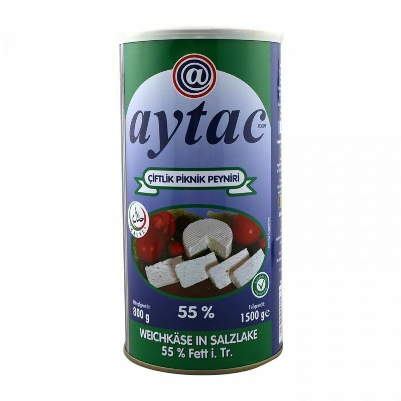 Aytac Feta Cheese %55 (800G) - Aytac Foods