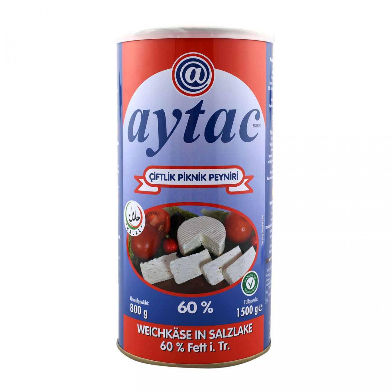 Aytac Feta Cheese %60 (800G) - Aytac Foods
