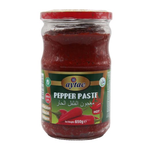 Aytac Hot Pepper Paste (650G) - Aytac Foods