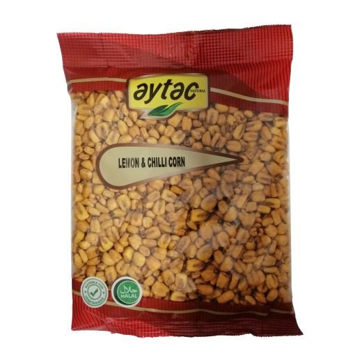 Aytac Lemon Chilli Corn Big Nut Bag (350G) - Aytac Foods