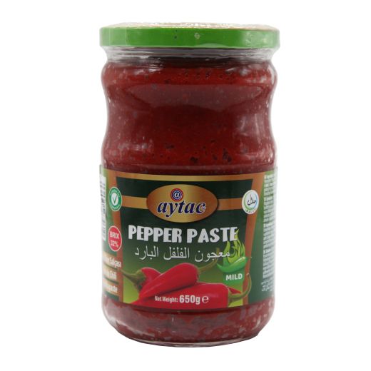 Aytac Mild Pepper Paste (650G) - Aytac Foods