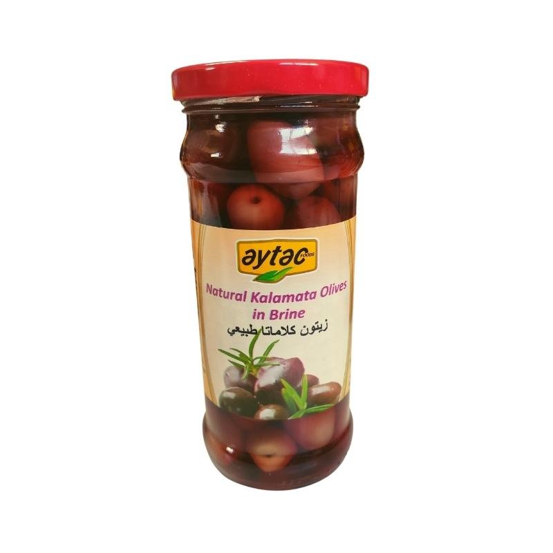 Aytac Natural Kalamata Olives (370ml) - Aytac Foods