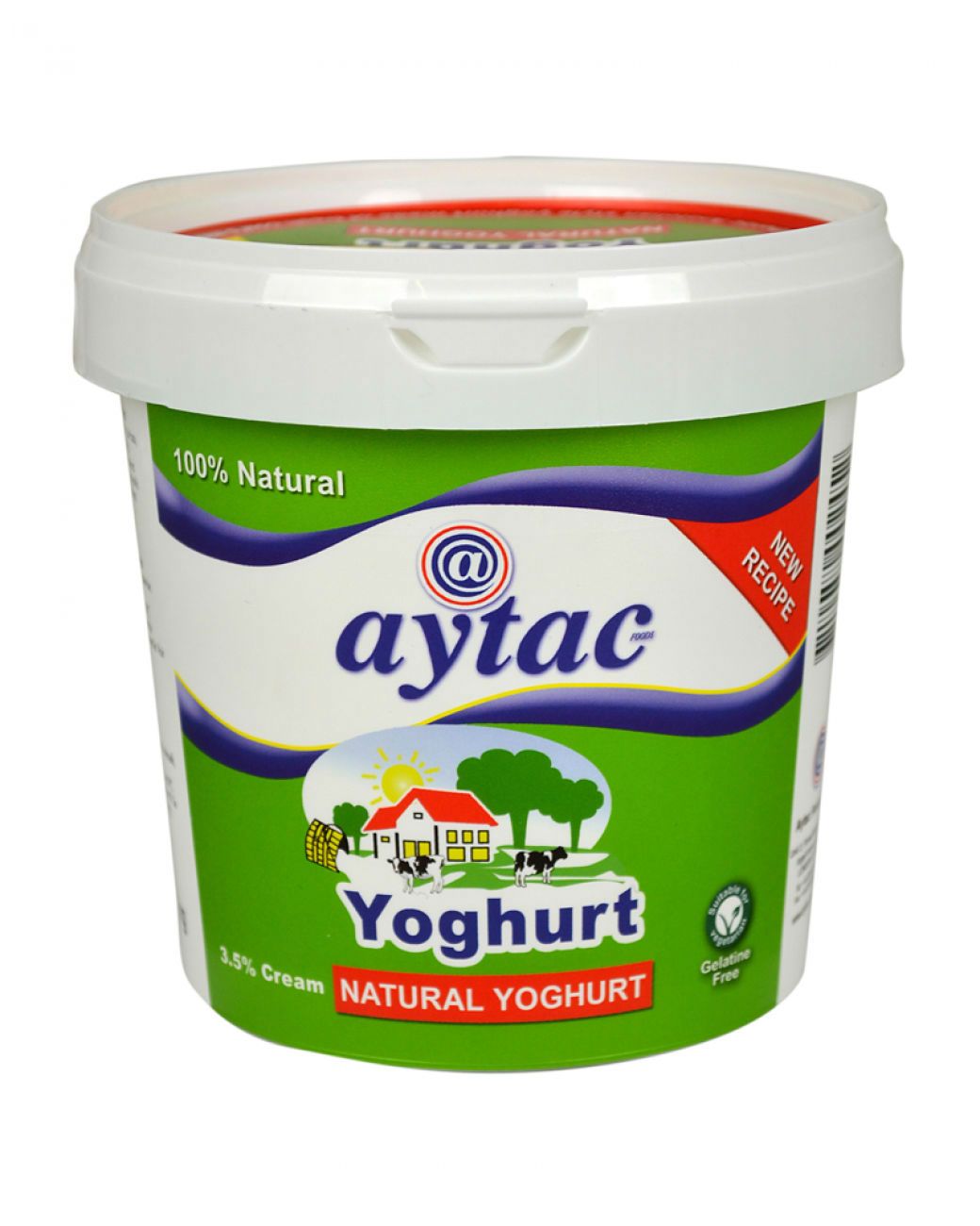 Aytac Natural Yoghurt %3.5 (1KG) - Aytac Foods
