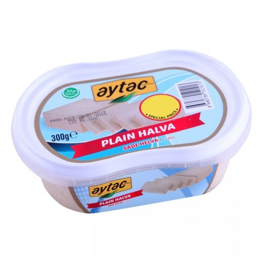 Aytac Plain Tahini Halva (300G) - Aytac Foods