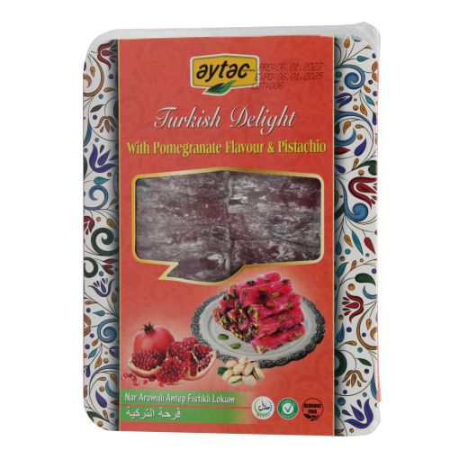 Aytac Tr Delight 1 (Fitil) With Pomegranate And Pistachio Finger (300G) - Aytac Foods