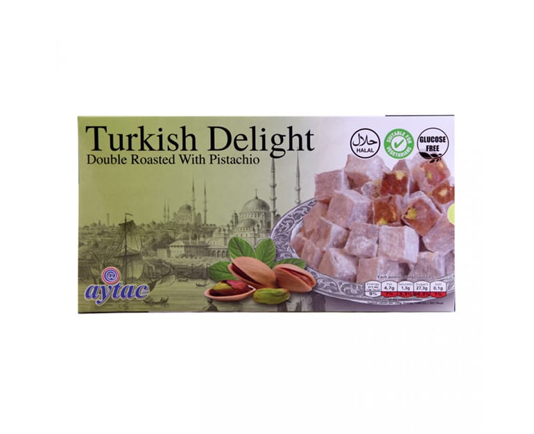 Aytac Tr Delight Double Roasted With Pistachio (350G) - Aytac Foods