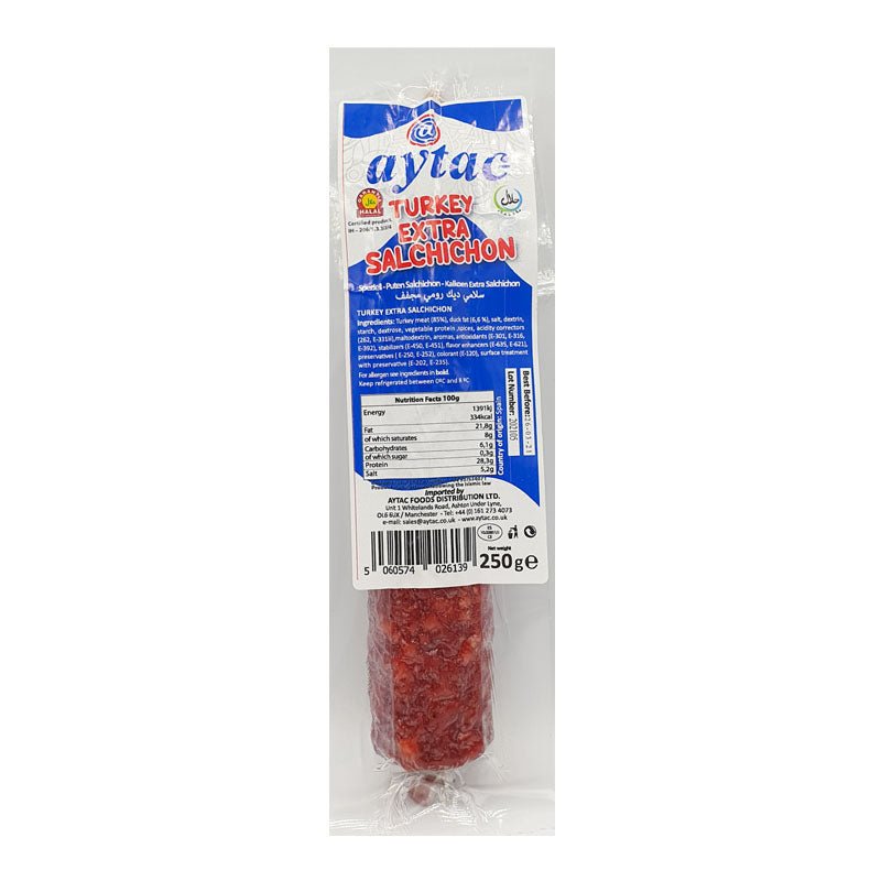 Aytac Turkey Extra Salchichon (250G) - Aytac Foods