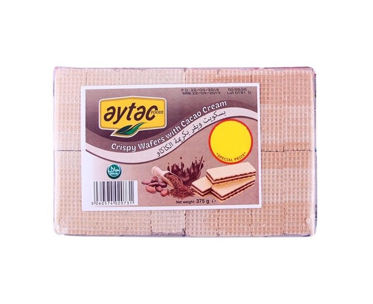 Aytac Wafers With Cacao Cream (350G) - Aytac Foods