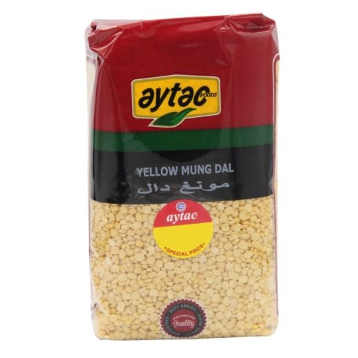 Aytac Yellow Mung Dal (1KG) - Aytac Foods