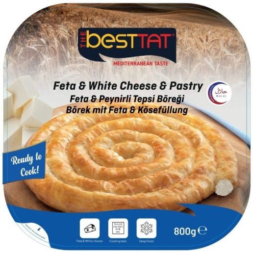 Besttat Feta &amp; White Cheese Pasrty (800G) - Aytac Foods