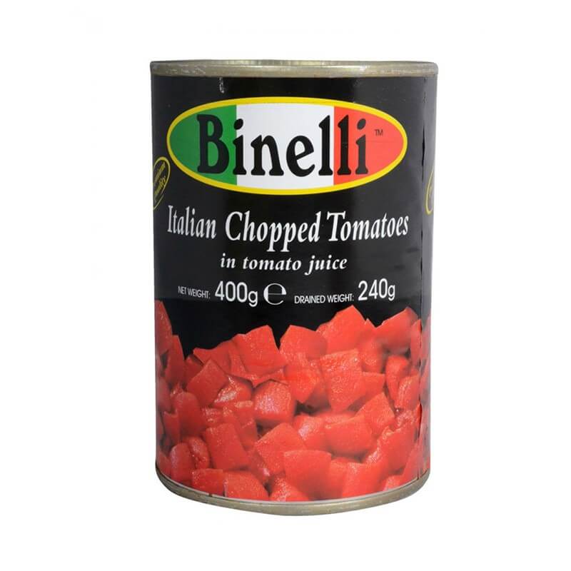 Binelli Chopped Tomatoes (400G) - Aytac Foods