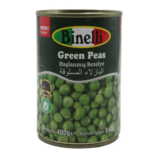 Binelli Tr Green Peas (400G) - Aytac Foods