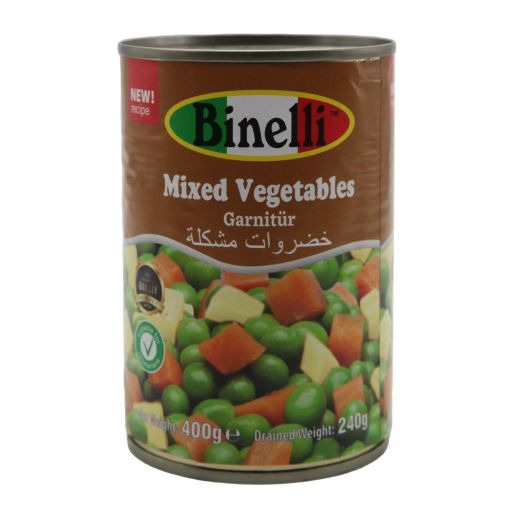 Binelli Tr Greenpeas Potatoes Carrots (400G) - Aytac Foods
