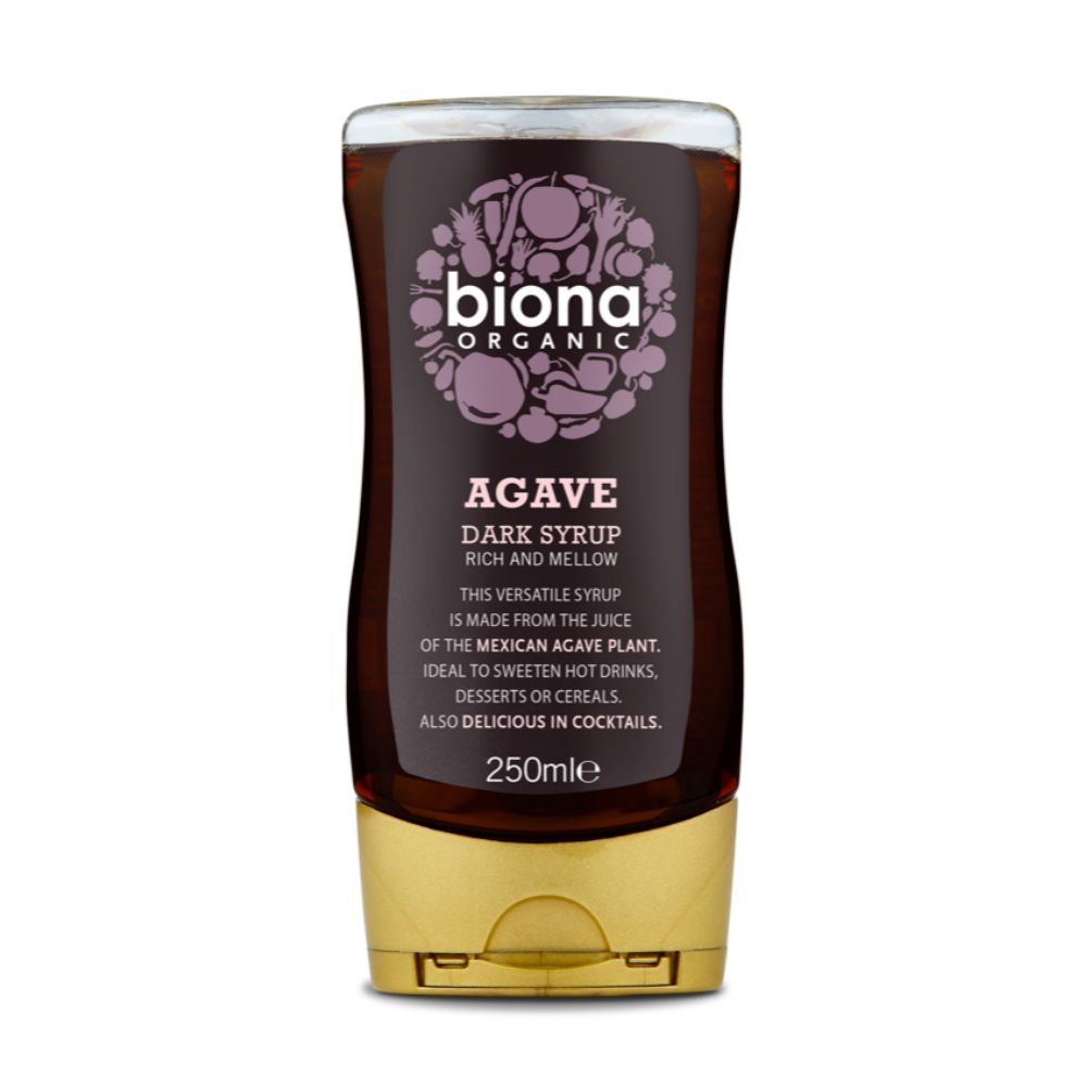 Biona Organic Agave Dark Syrup (250G) - Aytac Foods