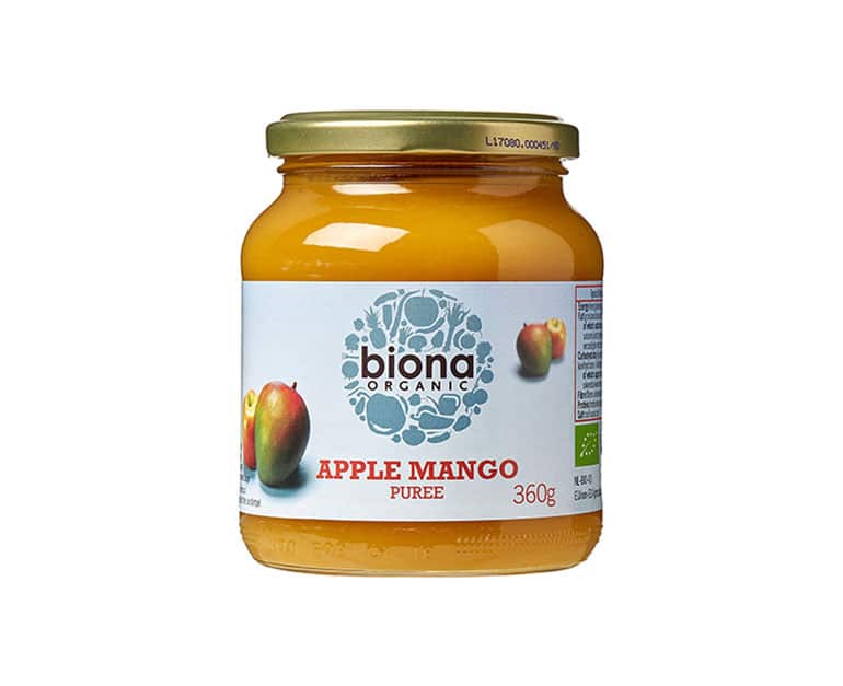 Biona Organic Apple Mango Puree (360G) - Aytac Foods