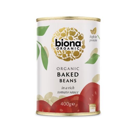 Biona Organic Baked Beans In Tomato Sauce - 400Gr - Aytac Foods