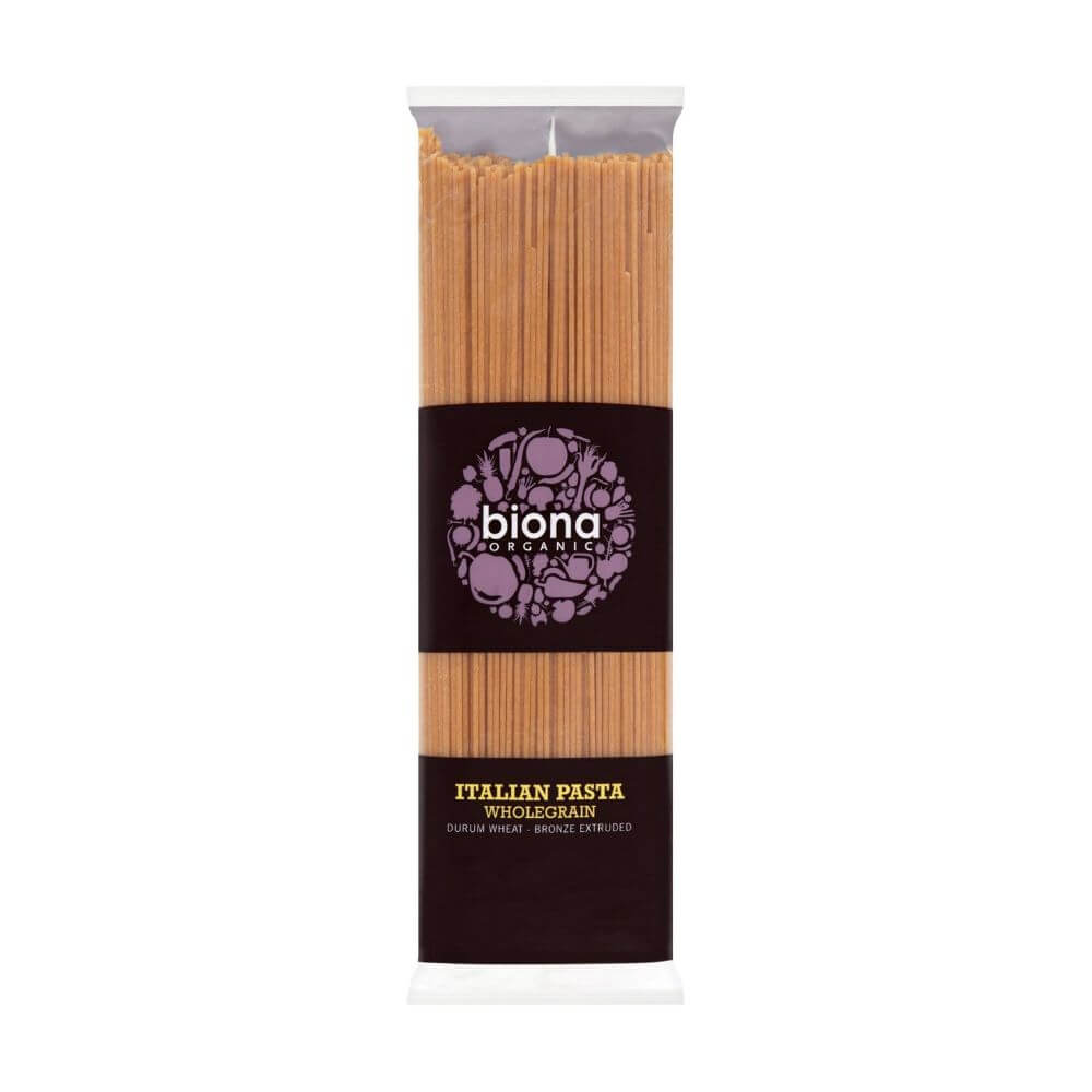 Biona Organic Bronze-Extruded Wholewheat Spaghetti (500G) - Aytac Foods