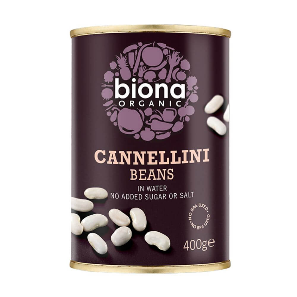 Biona Organic Cannellini Beans (400G) - Aytac Foods