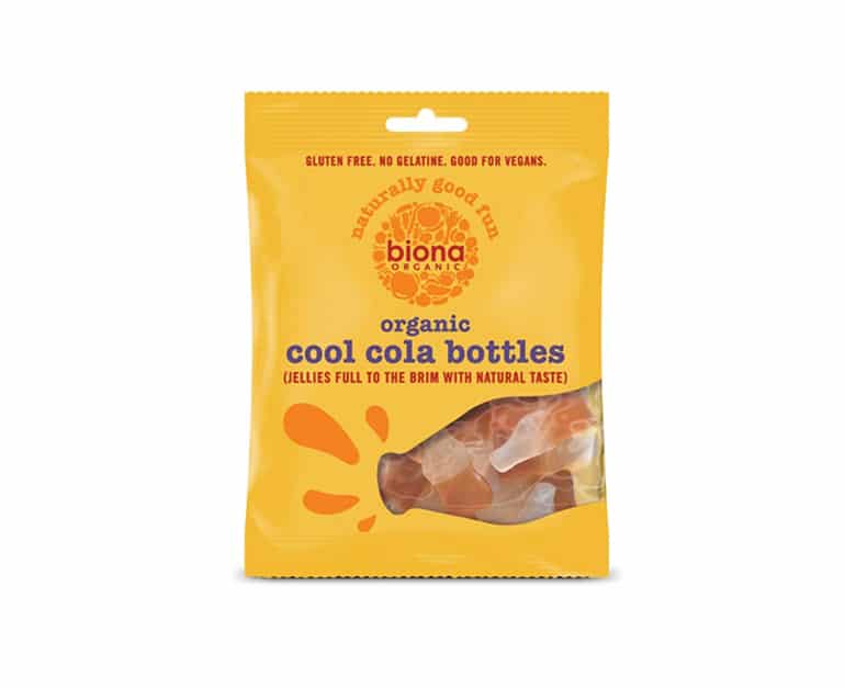 Biona Organic Cool Cola Bottles 75G - Aytac Foods