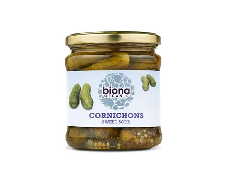 Biona Organic Cornichons (330G) - Aytac Foods