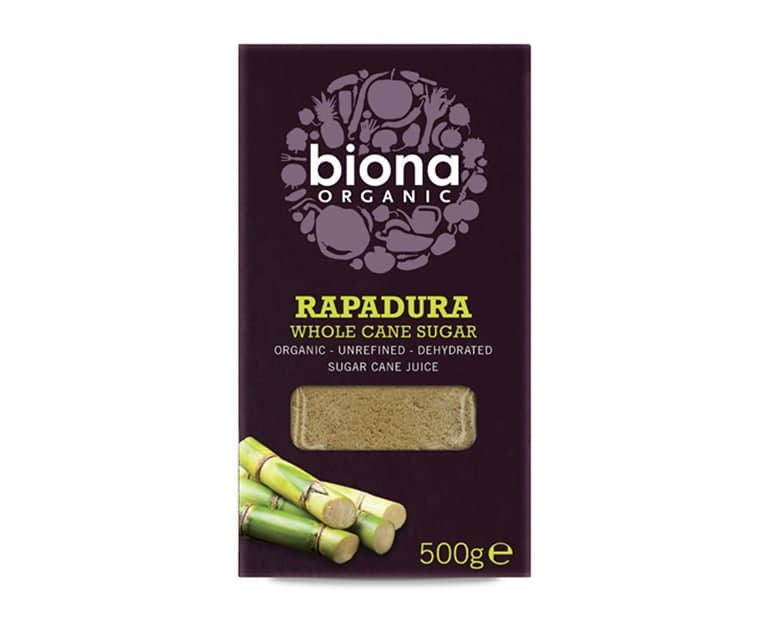 Biona Organic Fairtrade Rapadura Wholecane Sugar (500G) - Aytac Foods