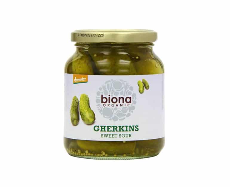 Biona Organic Gherkins (350G) - Aytac Foods