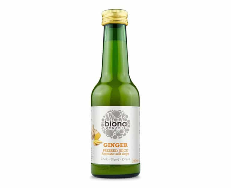 Biona Organic Ginger Pressed Juice Aromatic and Zingy 200ml - Aytac Foods