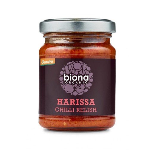 Biona Organic Harissa Relish - 125Gr - Aytac Foods