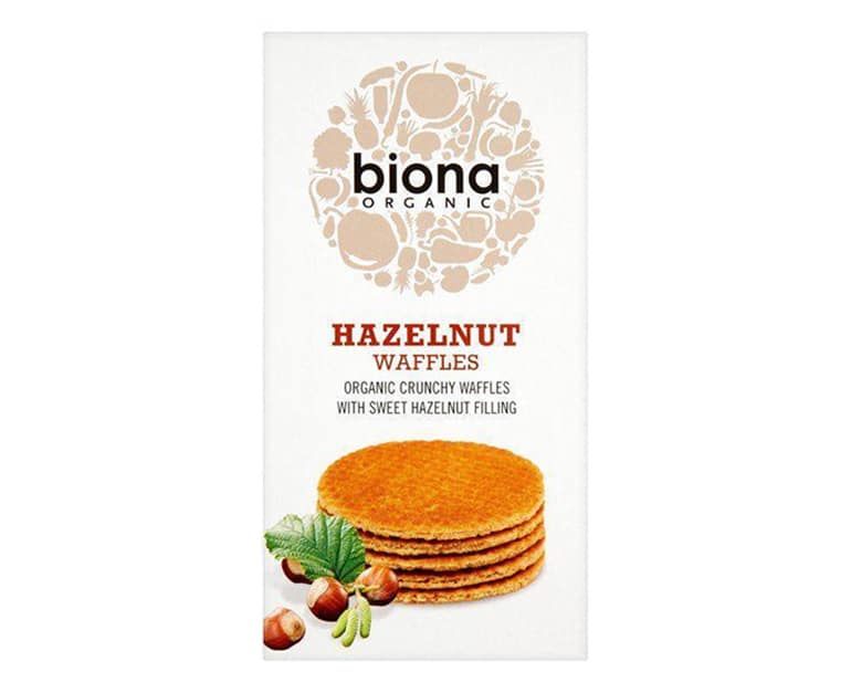 Biona Organic Hazelnut Waffles Organic 175G - Aytac Foods