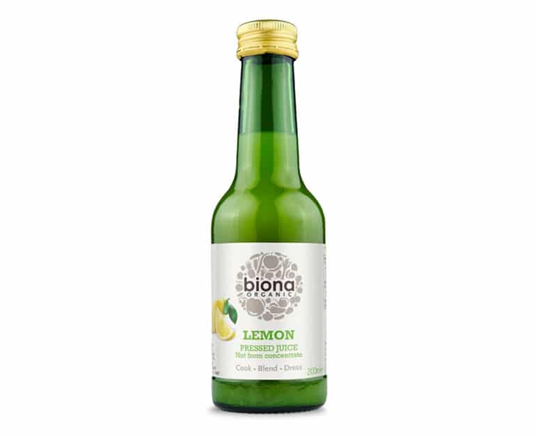 Biona Organic Lemon Juice Organic (200G) - Aytac Foods