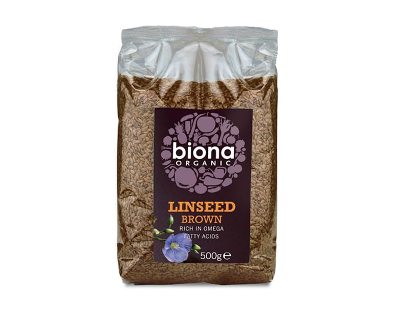 Biona Organic Linseed Brown (500G) - Aytac Foods