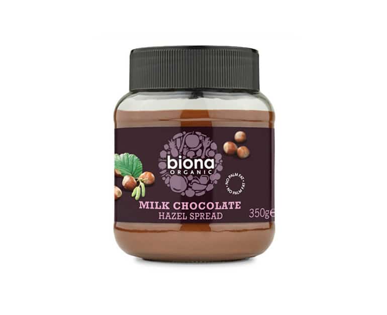 Biona Organic Milk Chocolate Hazelnut Spread (350G) - Aytac Foods