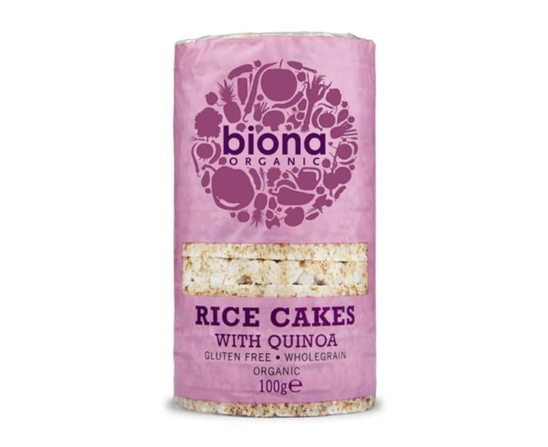 Biona Organic Rice Cakes With Quinoa Organic (100G) - Aytac Foods
