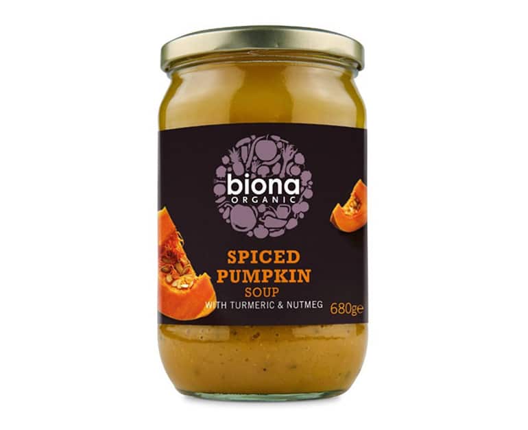 Biona Organic Spiced Pumpkin Soup (680G) - Aytac Foods