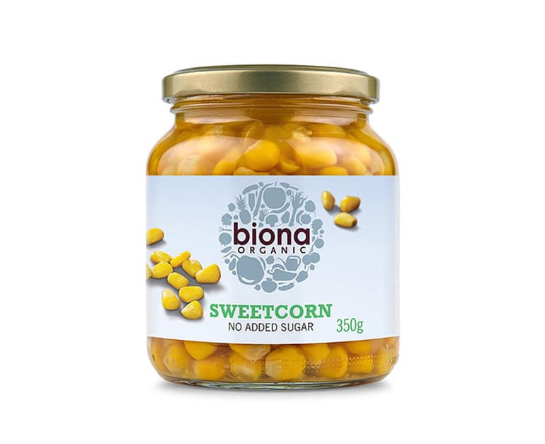 Biona Organic Sweetcorn Organic (340G) - Aytac Foods