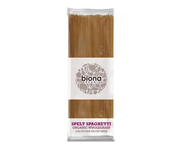Biona Organic Whole Pasta Spelt Spaghetti (500G) - Aytac Foods