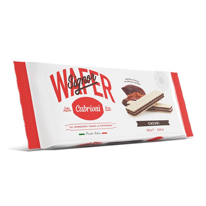 Cabrioni Signor Wafer Cacao (150G) - Aytac Foods
