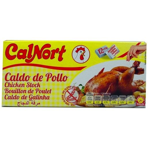 Calnort Chicken Bouillon Cubes 12 Cubes - Aytac Foods