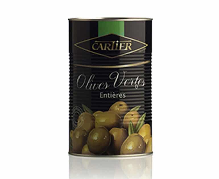 Cartier Whole Green Olives (500G) - Aytac Foods
