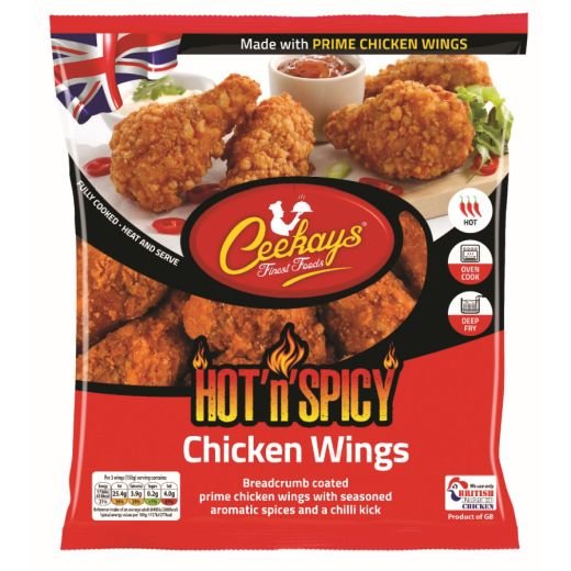 Ceekays Hot N Spicy Wings (600G) - Aytac Foods