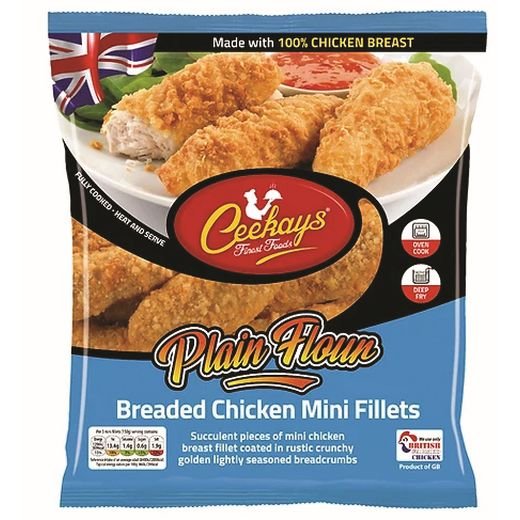 Ceekays Plain Flour Mini Fillets (500G) - Aytac Foods