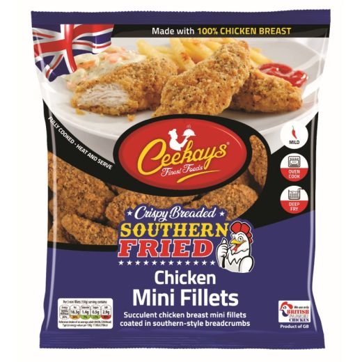 Ceekays Southern Fried Mini Fillets (500G) - Aytac Foods