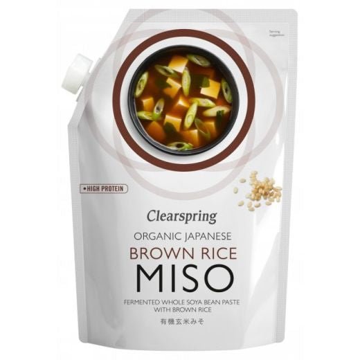 Clearspring Organic Brown Rice Miso With Sea Veg - (4X15Gr) - Aytac Foods