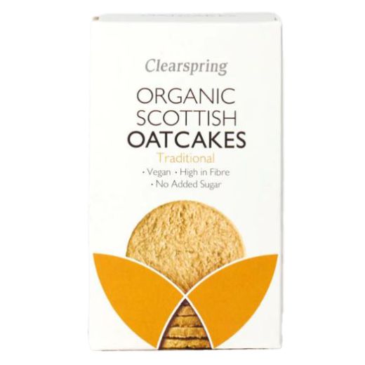Clearspring Organic Scottish Oatcake - Traditional - 200Gr - Aytac Foods
