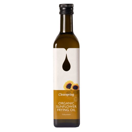 Clearspring Organic Sunflower Frying Oil - 500Ml - Aytac Foods