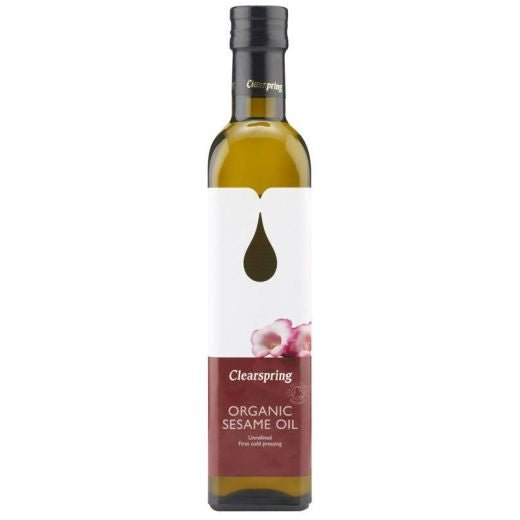 Clearspring Organicanic Toasted Sesame Oil - 250Ml - Aytac Foods