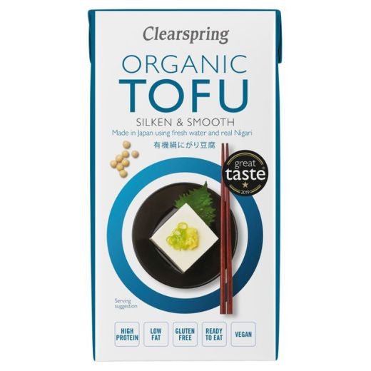 Clearspring Organicanic Tofu Silken & Smooth - 300Gr - Aytac Foods