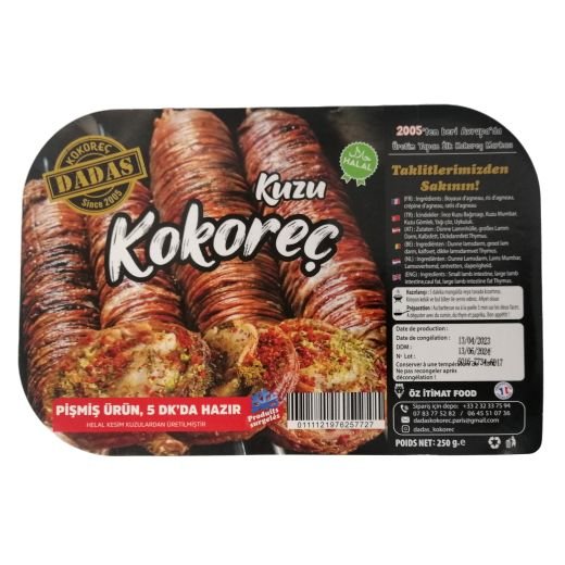 Dadas Kuzu Kokorec (250G) - Aytac Foods